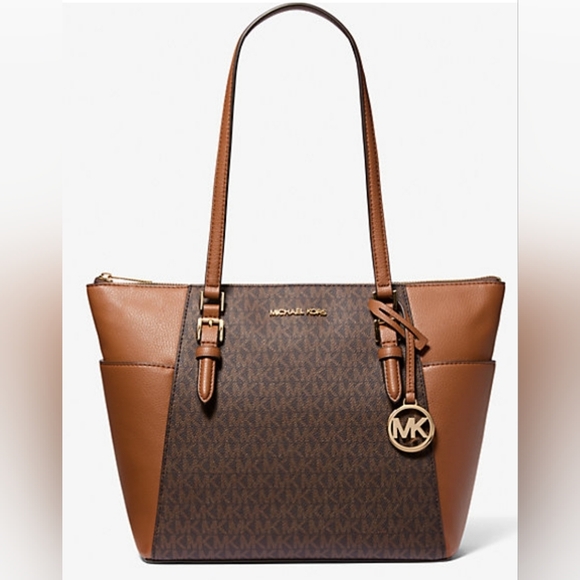 ⚡️🚨 NWT Michael Kors Charlotte Large Leather Tote Bag - Lowest Price🚨 - Picture 14 of 14